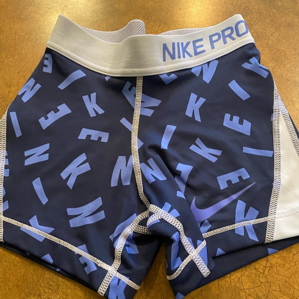 SOLD Nike Pro dry fit shorts size girls small
